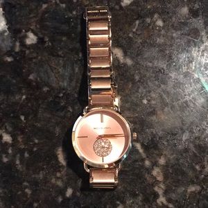 Michael Kors rose gold watch